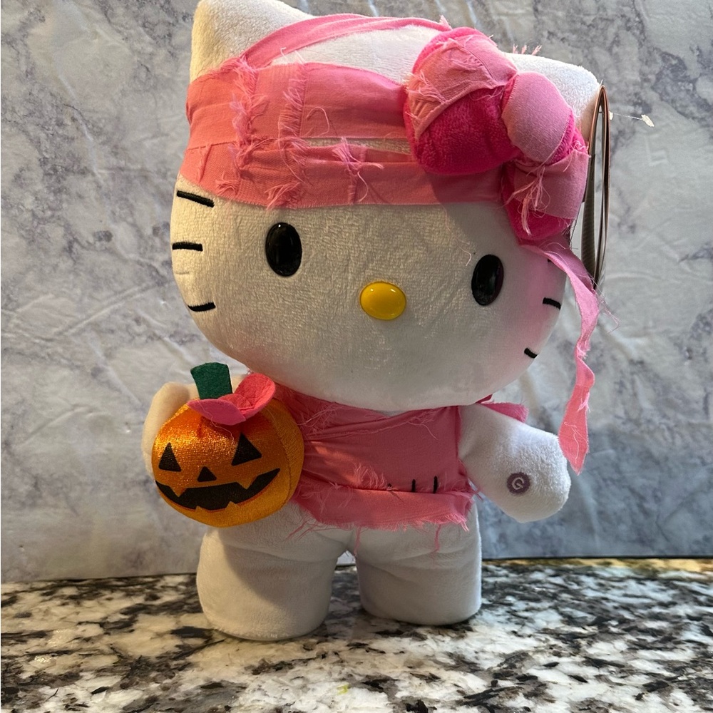 Hello Kitty Pink Halloween Mummy Side Stepper